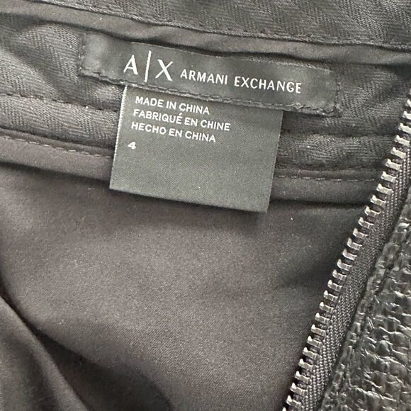 A/X Armani Exchange Faux Mini Skirt - Picture 3 of 4